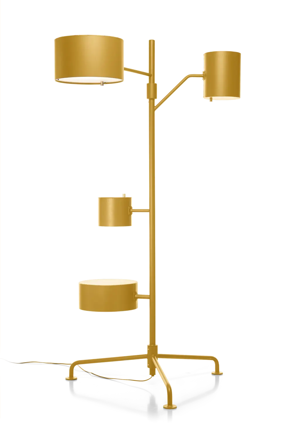 Statistiocrat Floor Lamp golden yellow
